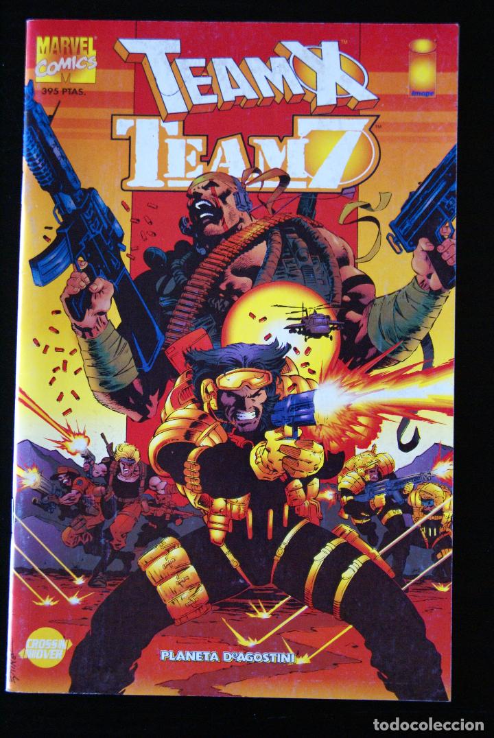 C&oacute;mics: Team X / Team 7. Linea Crossover Marvel / Image. Forum. X-men - Foto 1