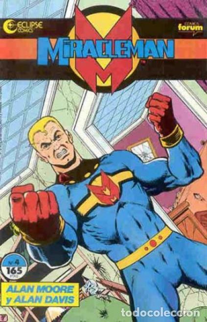 C&oacute;mics: MIRACLEMAN- ECLIPSE COMICS- N&ordm; 4 - GRAN ALAN MOORE-ALAN DAVIS- RARO-ESCASO-1990-BUENO-8422