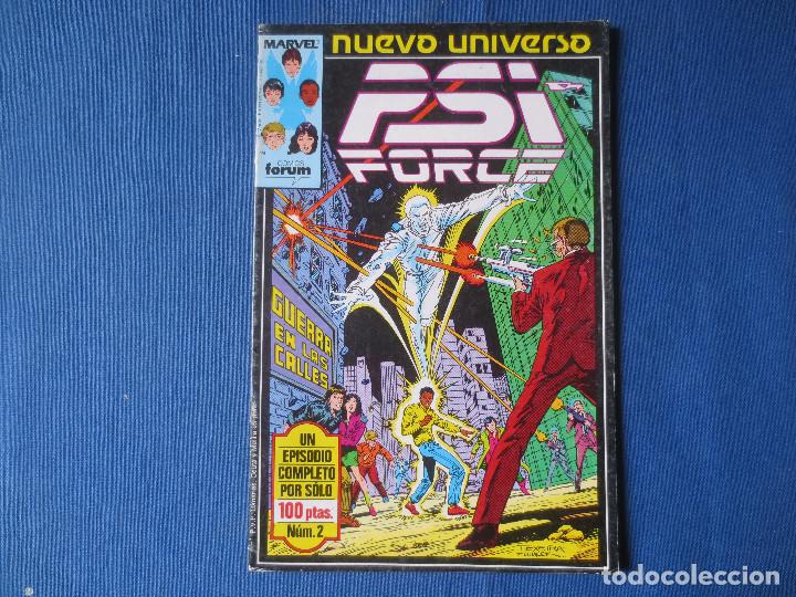 C&oacute;mics: MARVEL / PSI FORCE N.&ordm; 2 - NUEVO UNIVERSO MARVEL - FORUM 1988 - Foto 1