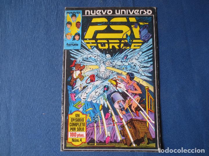 C&oacute;mics: MARVEL / PSI FORCE N.&ordm; 4 - NUEVO UNIVERSO MARVEL - FORUM 1988 - Foto 1