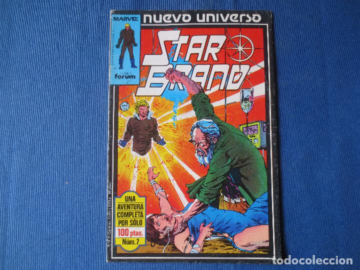 Fumetti: MARVEL / STAR BRAND N.&ordm; 7 - NUEVO UNIVERSO MARVEL - FORUM 1988