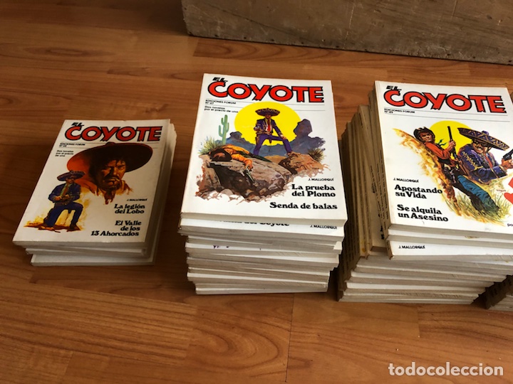 C&oacute;mics: EL COYOTE, EDICIONES FORUM. 1983. 67 n&uacute;meros - Foto 3