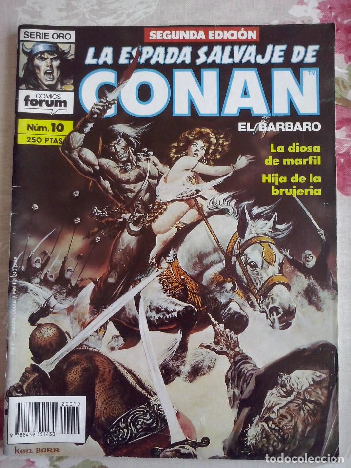 C&oacute;mics: FORUM - LA ESPADA SALVAJE DE CONAN NUM.10 . SEGUNDA EDICION .MBE - Foto 1