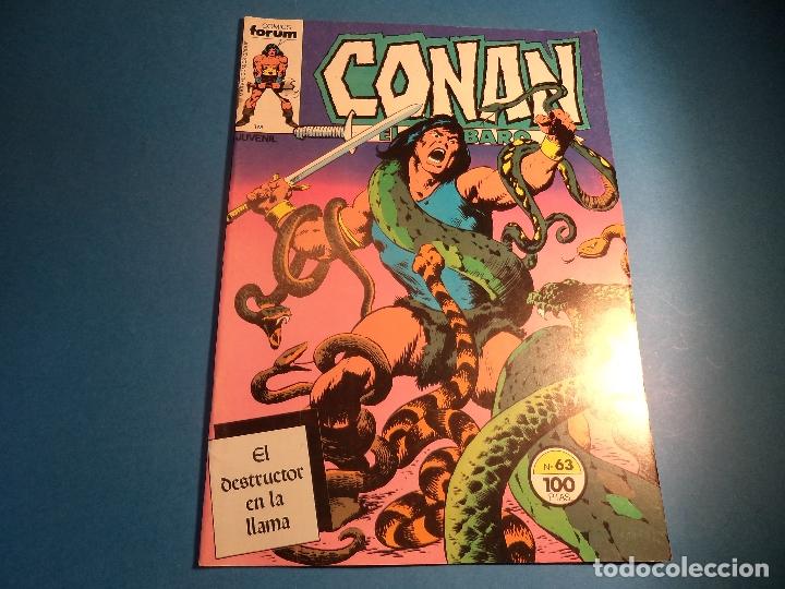 C&oacute;mics: conan el barbaro. n&ordm; 63. forum. (b-9). - Foto 1