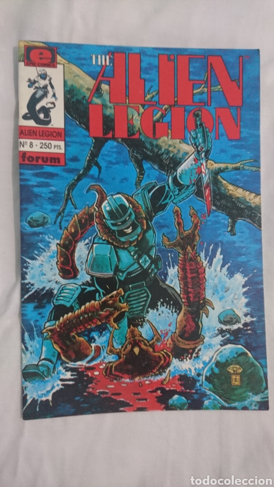 C&oacute;mics: The alien legi&oacute;n n&uacute;mero 8