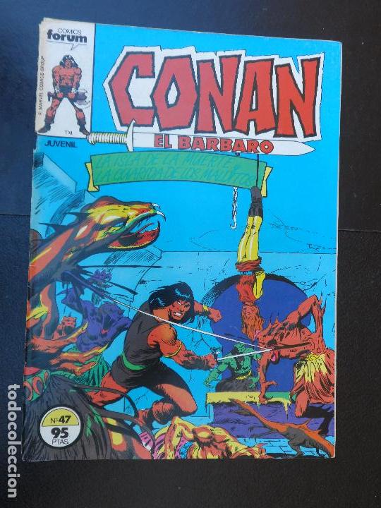 C&oacute;mics: CONAN EL BARBARO N&ordm; 47 EDICIONES FORUM 1&ordf; EDICION - Foto 1