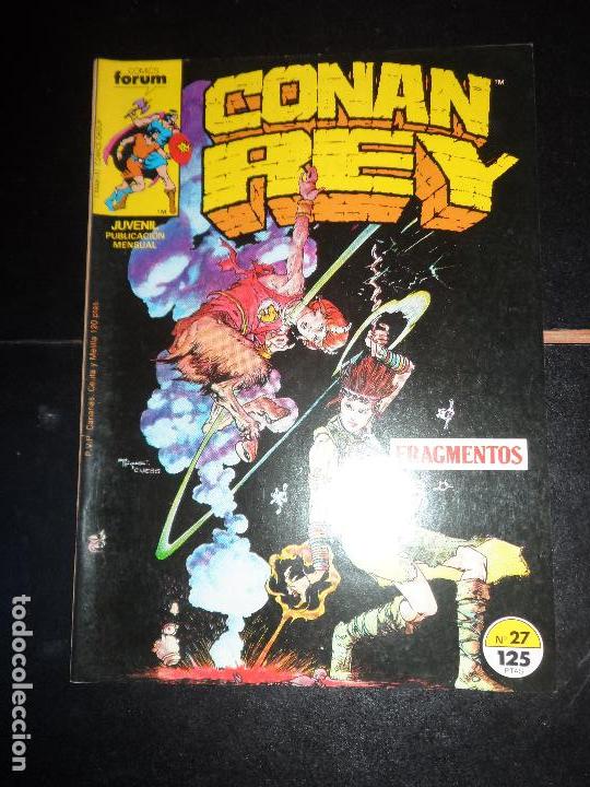 C&oacute;mics: CONAN REY N&ordm; 27  EDICIONES FORUM 1&ordf; EDICION - Foto 1