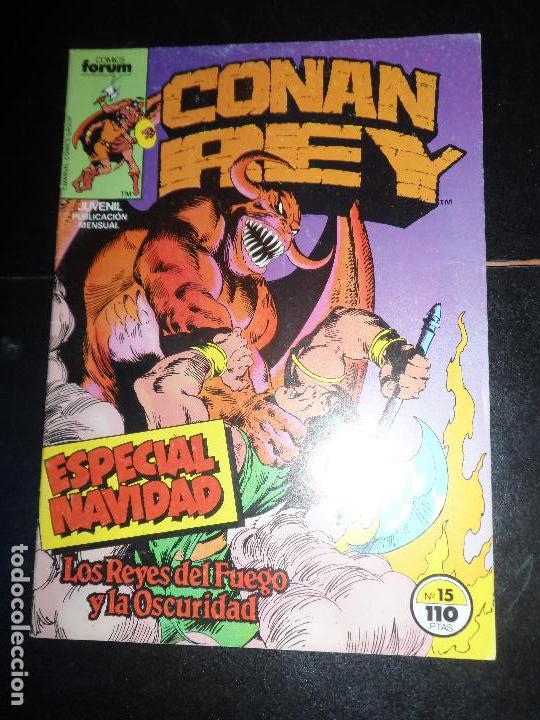 C&oacute;mics: CONAN REY N&ordm; 15 ESPECIAL NAVIDAD  EDICIONES FORUM 1&ordf; EDICION - Foto 1