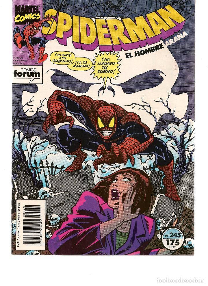 C&oacute;mics: SPIDERMAN. N&ordm; 245. FORUM. (C/A43) - Foto 1