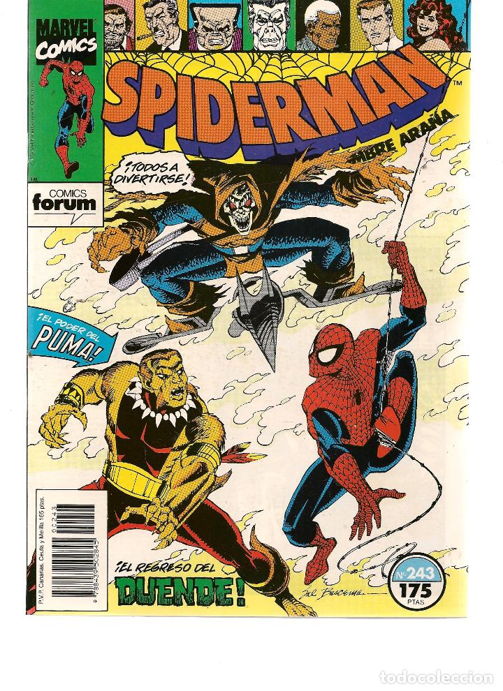 C&oacute;mics: SPIDERMAN. N&ordm; 243. FORUM. (C/A43) - Foto 1