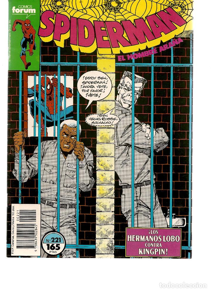 C&oacute;mics: SPIDERMAN. N&ordm; 221. FORUM. (C/A43) - Foto 1