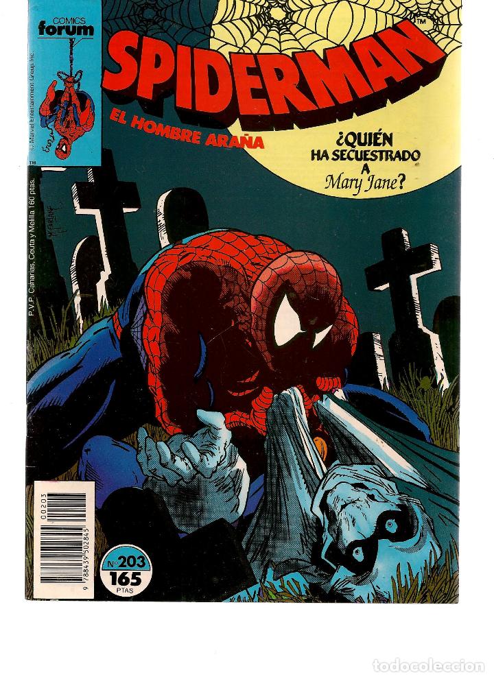 C&oacute;mics: SPIDERMAN. N&ordm; 203. FORUM. (C/A43) - Foto 1
