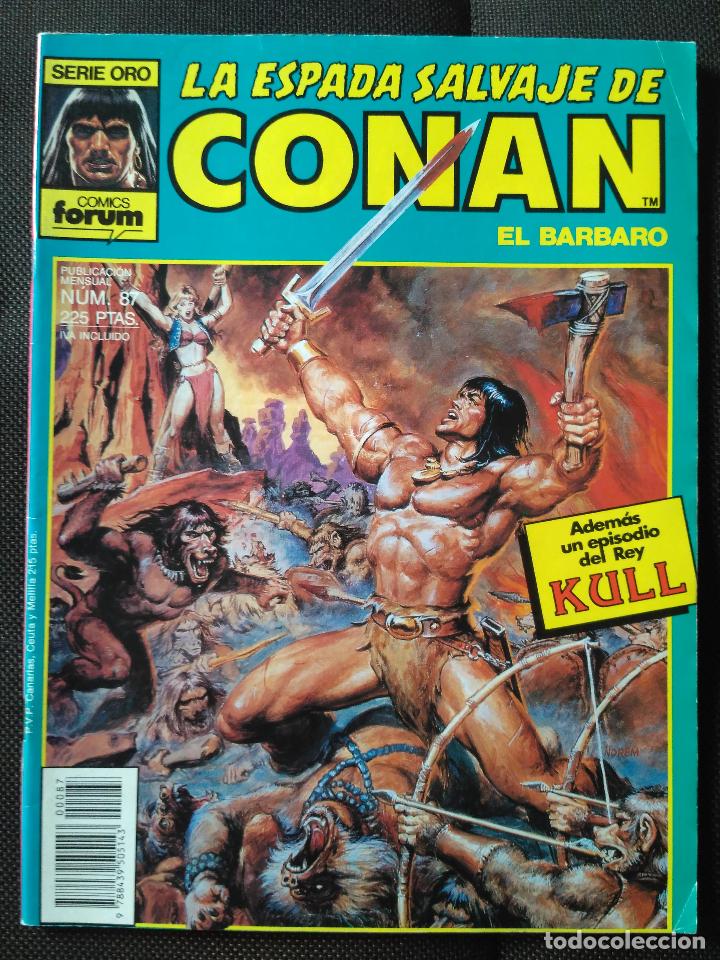 C&oacute;mics: La espada salvaje de Conan 87 (primera edici&oacute;n) - Foto 1