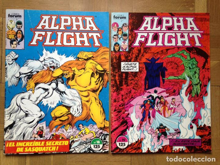 C&oacute;mics: ALPHA FLIGHT 18 Y 19. JOHN BYRNE (FORUM, 1986) - Foto 1