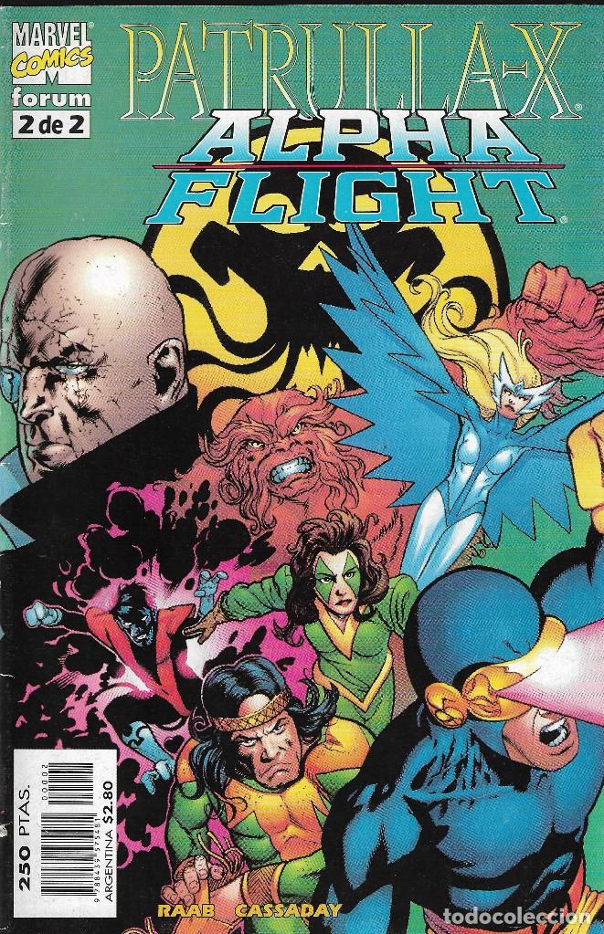 C&oacute;mics: PATRULLA X / ALPHA FLIGHT &ndash; 2 comics - Ed PLANETA, 1999 &ndash; COMPLETA . - Foto 3