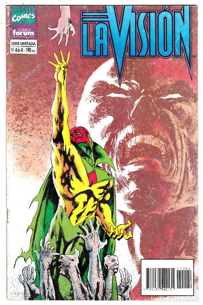 C&oacute;mics: LA VISI&Oacute;N-N&ordm; 4 DE 4 - MARVEL COMICS FORUM 1995. - Foto 1