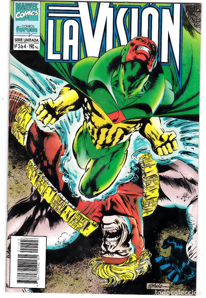 C&oacute;mics: LA VISI&Oacute;N-N&ordm; 3 DE 4 - MARVEL COMICS FORUM 1995. - Foto 1