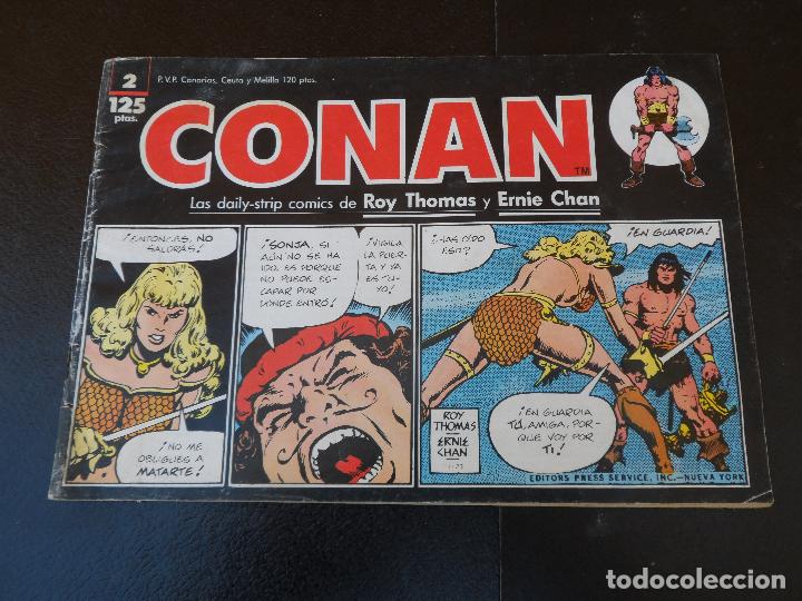 C&oacute;mics: CONAN TIRAS DE PRENSA - N &ordm; 2  EDICIONES FORUM 1989 - Foto 1