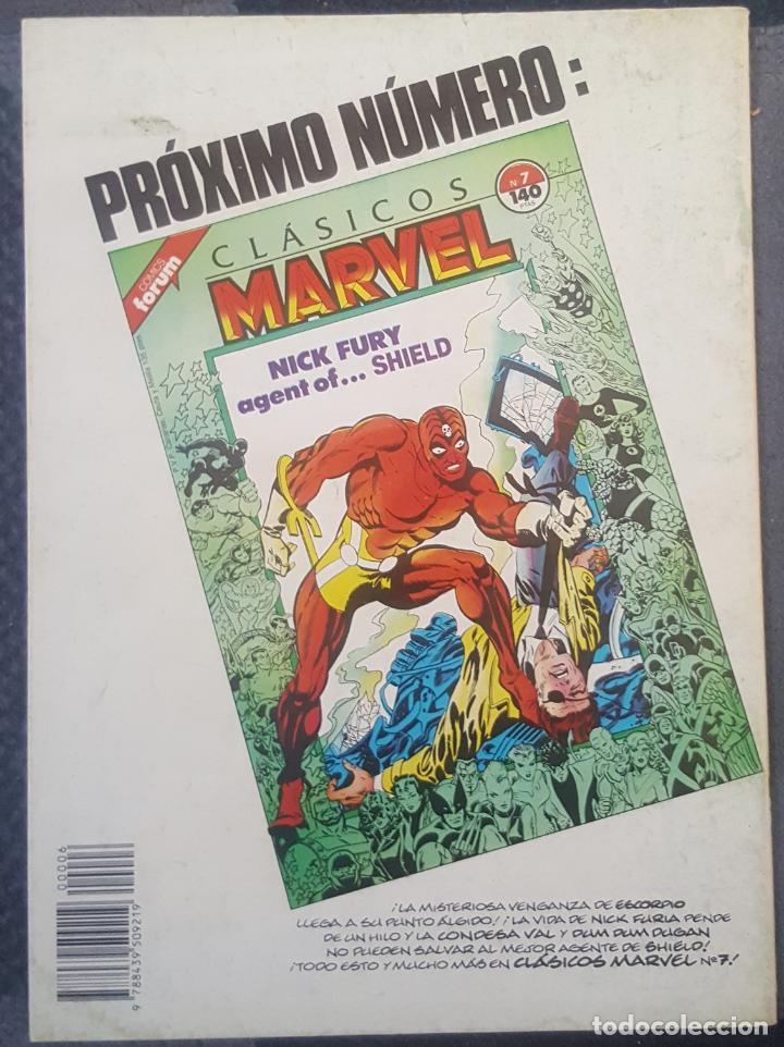 C&oacute;mics: Cl&aacute;sicos Marvel #6 (Forum, 1989) - Foto 2