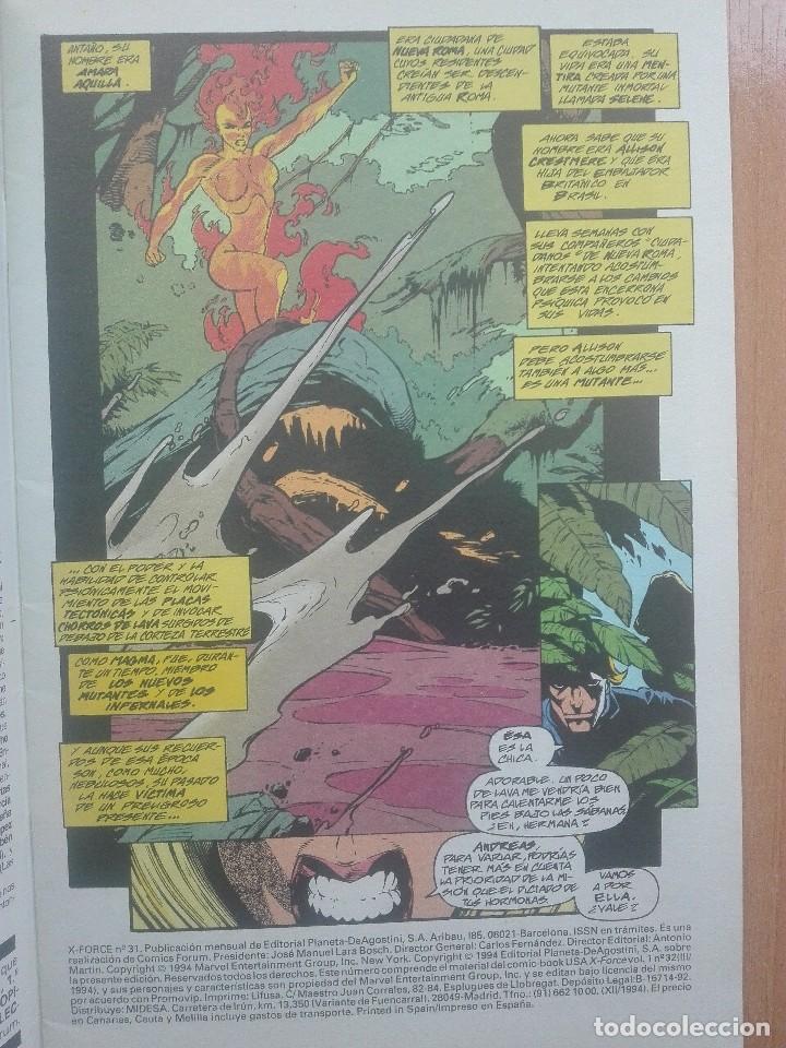 C&oacute;mics: X Force vol1.Numero 31.1994 - Foto 2