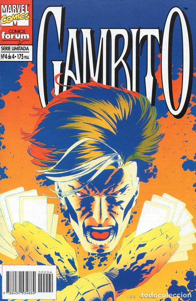 C&oacute;mics: GAMBITO EL HOMBRE X CAJUN - SERIE COMPLETA 4 N&Uacute;MEROS - Foto 2