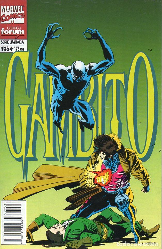 C&oacute;mics: GAMBITO EL HOMBRE X CAJUN - SERIE COMPLETA 4 N&Uacute;MEROS - Foto 4