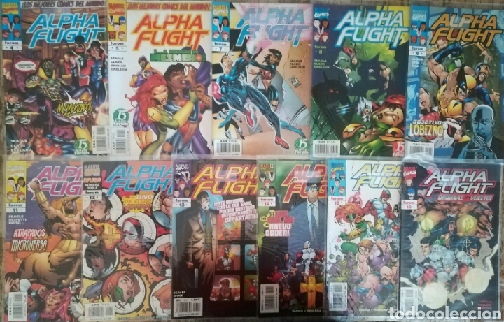 C&oacute;mics: ALPHA FLIGHT VOL.2 DEL 1 AL 17 Y 19 - Foto 1