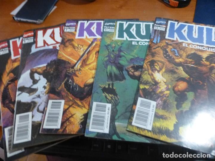 C&oacute;mics: kull el conquistador, de marvel comics forum, numeros, 4 - 5 - 7 - 11 - 13, impecables como nuevos - Foto 1