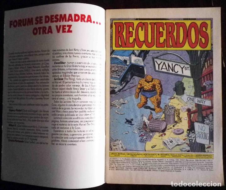 C&oacute;mics: La Cosa N&ordm; 1 - Impecable sin retapar. Con funda especial protectora. - Foto 2