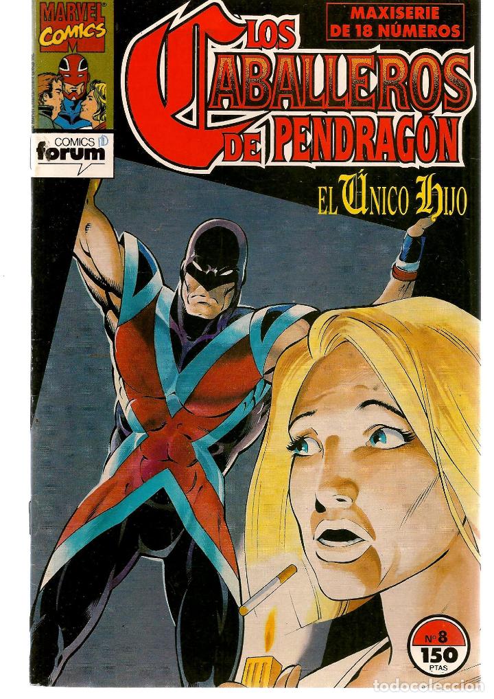 C&oacute;mics: LOS CABALLEROS DE PENDRAG&Oacute;N. N&ordm; 8. FORUM.(ST/C76) - Foto 1