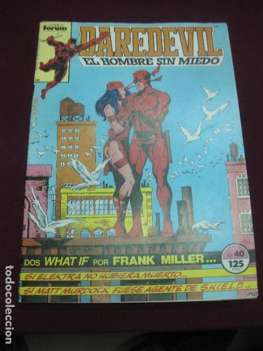 C&oacute;mics: DAREDEVIL. DAN DEFENSOR. N&ordm; 40. FORUM. 1985. - Foto 1