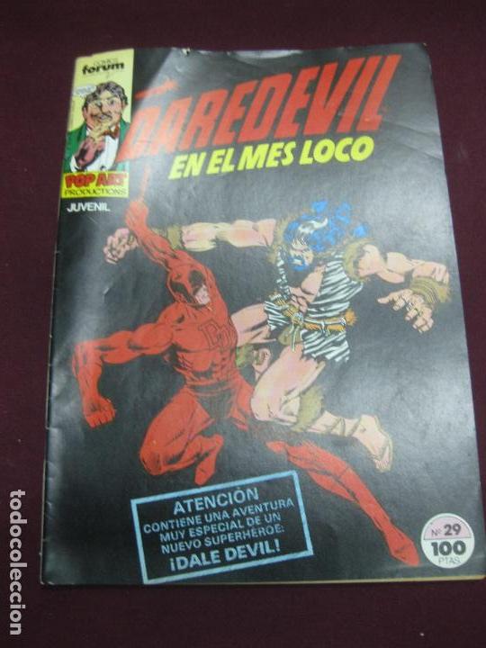 C&oacute;mics: DAREDEVIL. DAN DEFENSOR. N&ordm; 29. FORUM. 1985. - Foto 1