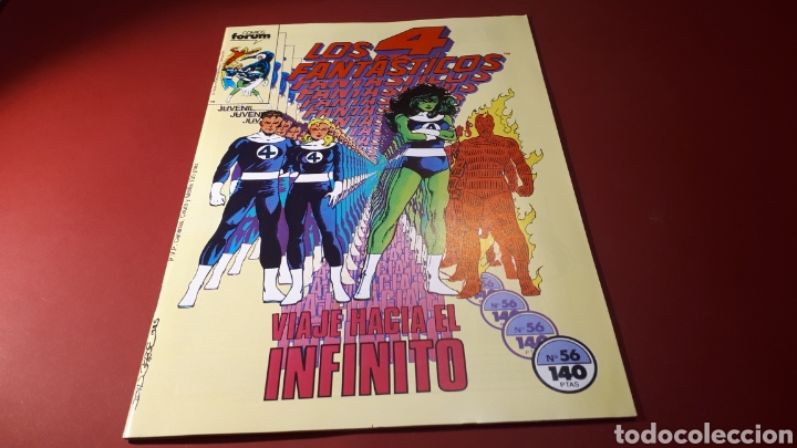 C&oacute;mics: LOS 4 FANTASTICOS 56 EXCELENTE ESTADO FORUM - Foto 1