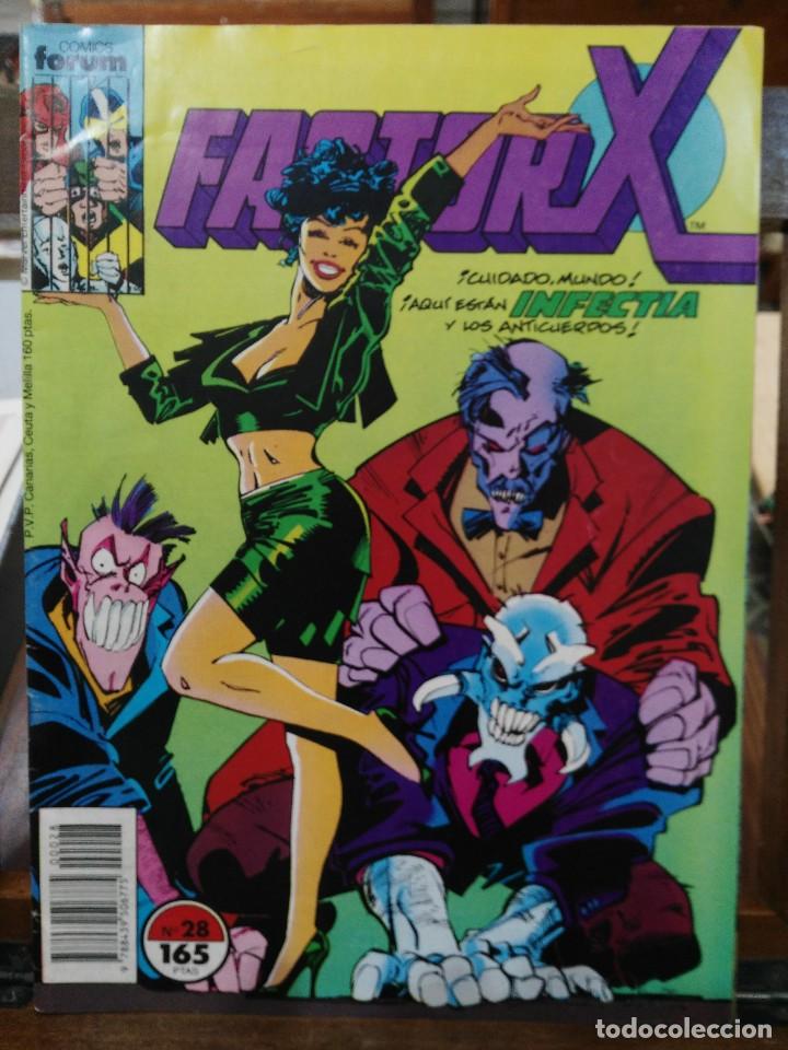 C&oacute;mics: FACTOR X - N&ordm; 28 - FORUM 1988 - Foto 1