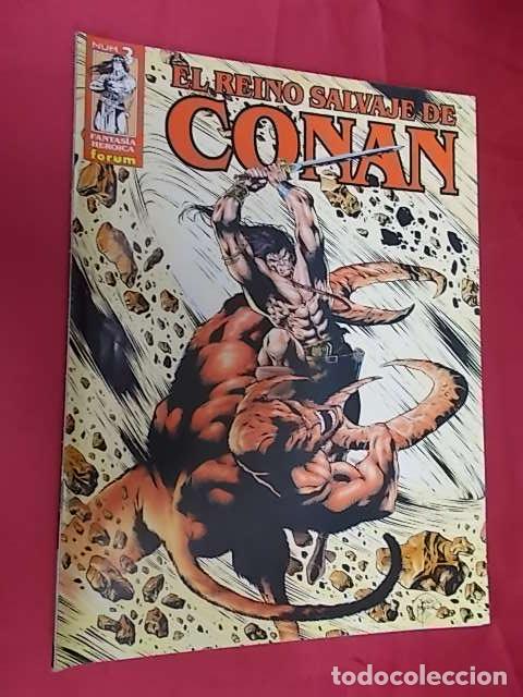C&oacute;mics: EL REINO SALVAJE DE CONAN. N&ordm; 3. FORUM - Foto 1