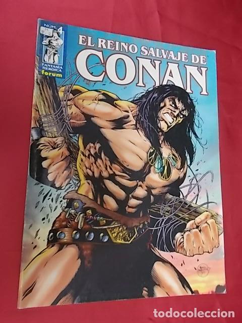 C&oacute;mics: EL REINO SALVAJE DE CONAN. N&ordm; 4. FORUM - Foto 1