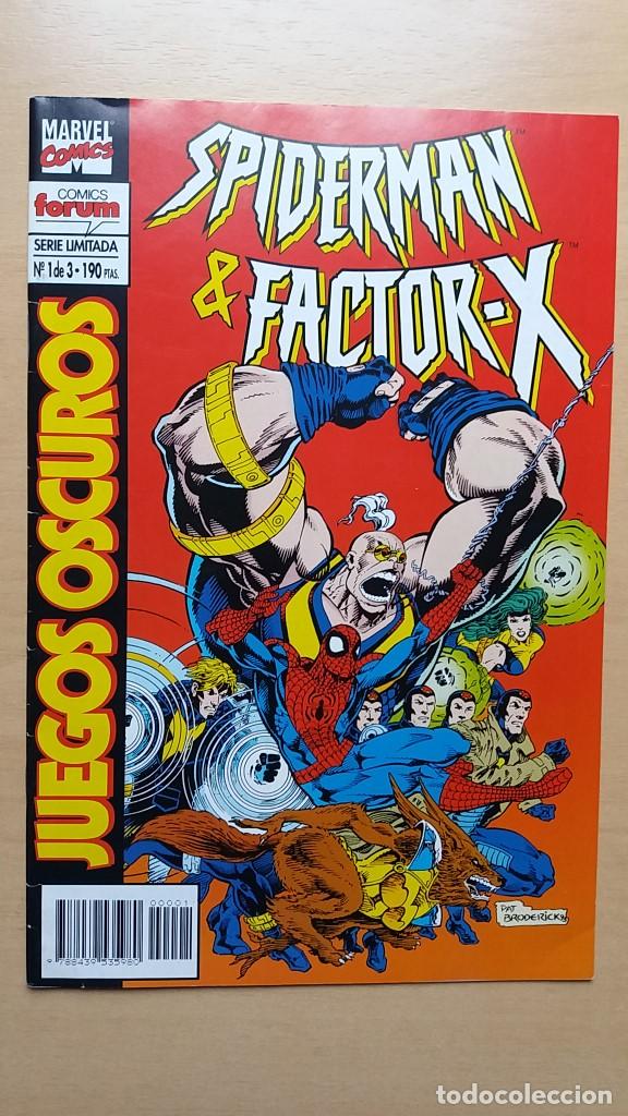 C&oacute;mics: Spiderman & Factor-X. Serie limitada. N&ordm; 1. Forum. - Foto 1