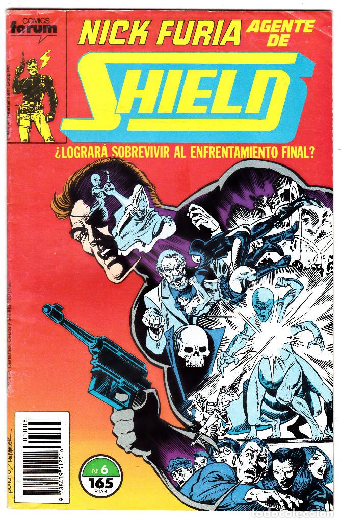 C&oacute;mics: Nick Furia Agente de Shield #6 (Forum, 1990-91) - Foto 1