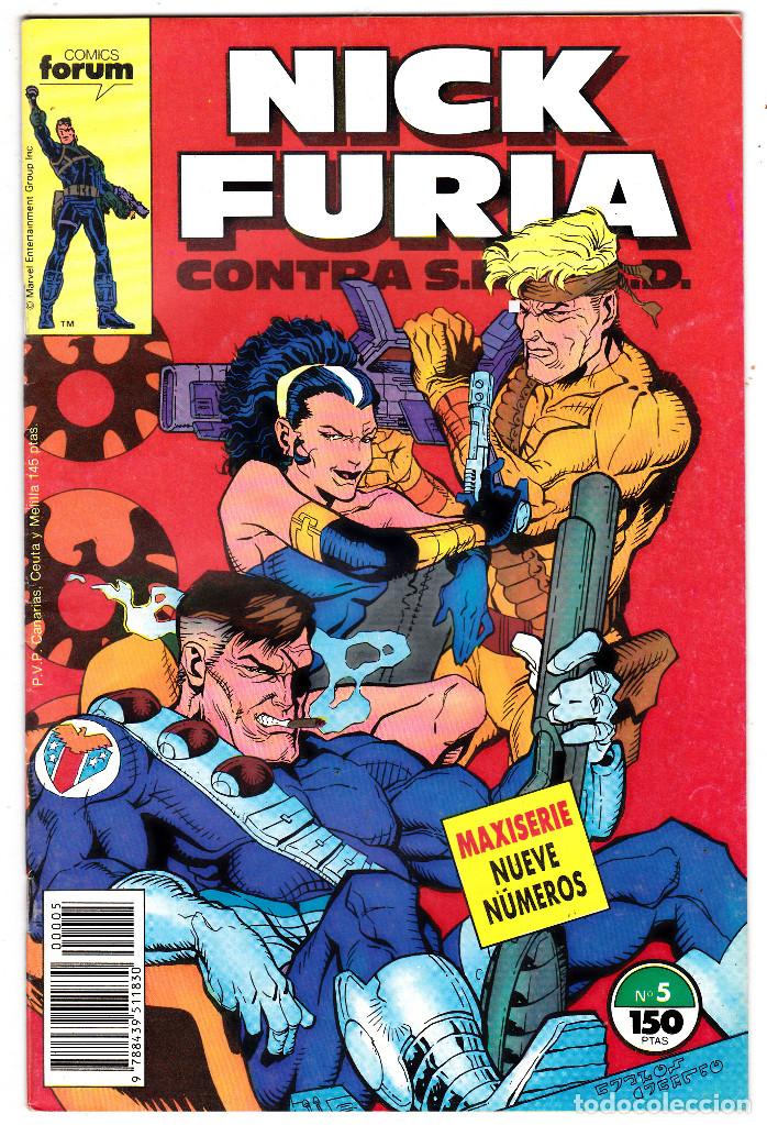 C&oacute;mics: Nick Furia contra Shield #5 (Forum, 1988) - Foto 1
