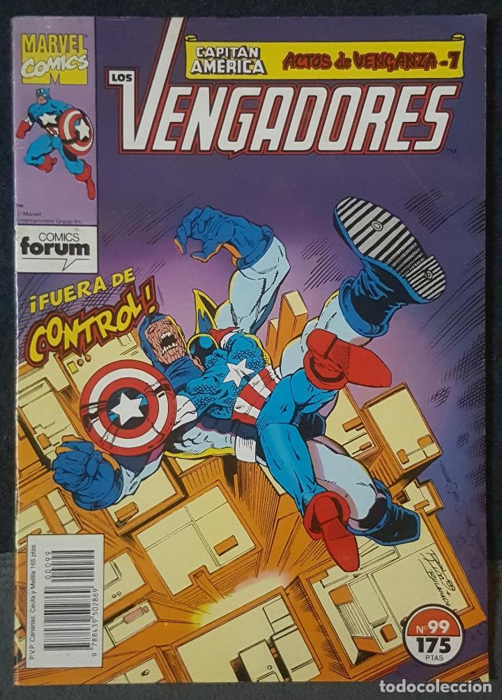 C&oacute;mics: Los Vengadores #99 (Forum,1991) - Foto 1