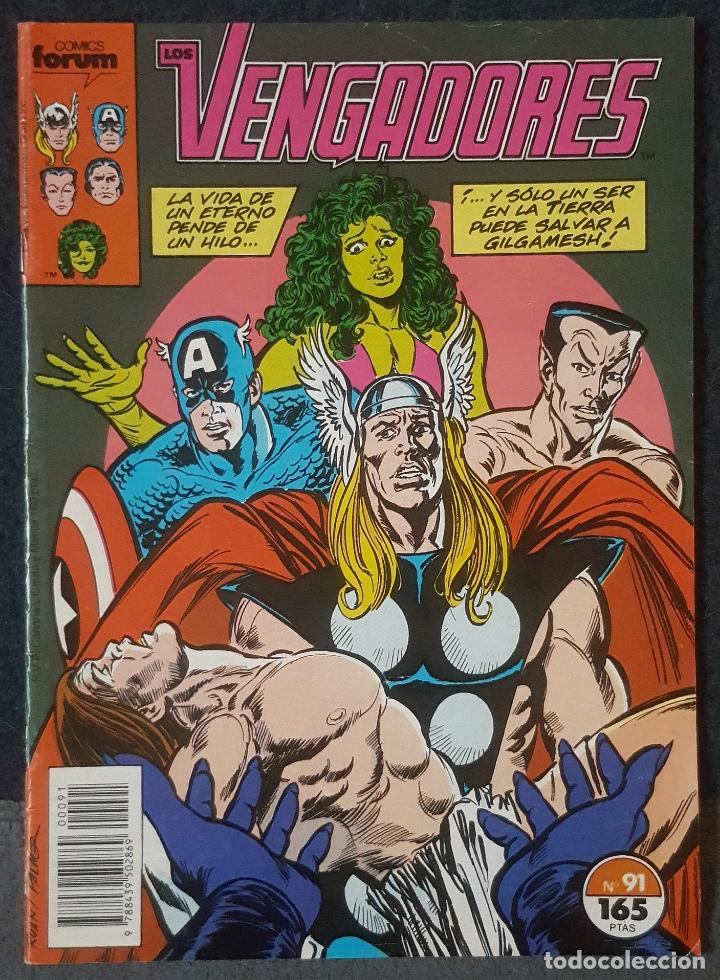 C&oacute;mics: Los Vengadores #91 (Forum,1990) - Foto 1