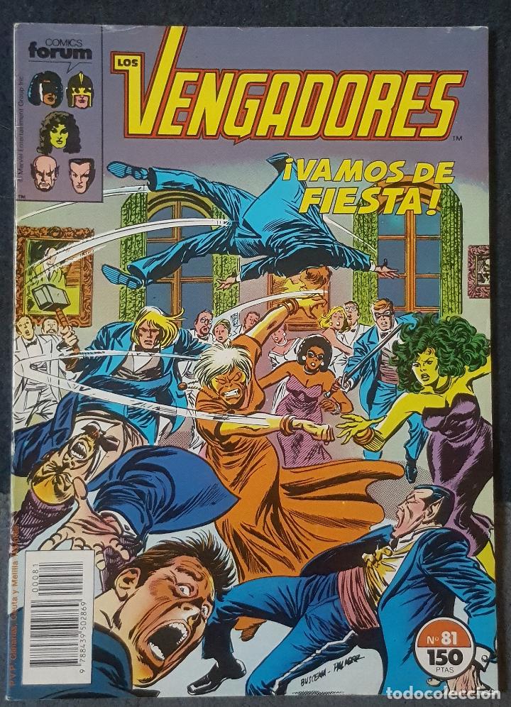 C&oacute;mics: Los Vengadores #81 (Forum,1989) - Foto 1