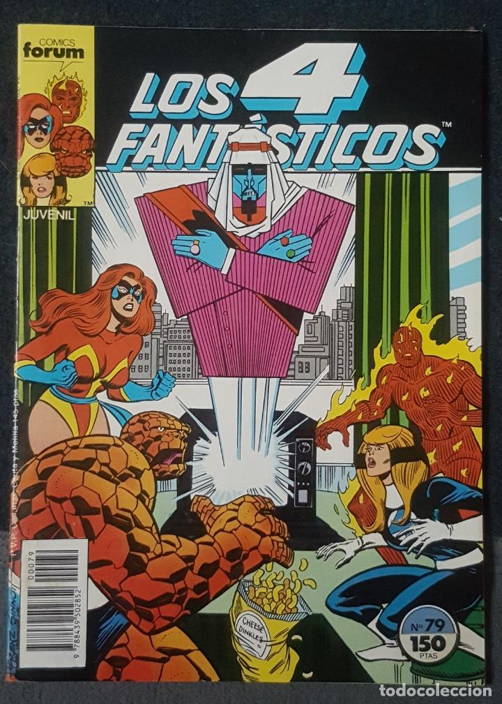 C&oacute;mics: Los 4 FANT&Aacute;STICOS #79 (Forum, 1989) - Foto 1