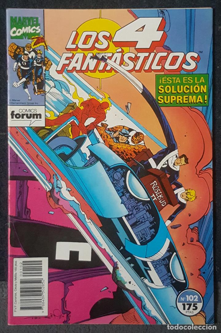 C&oacute;mics: Los 4 FANT&Aacute;STICOS #102 (Forum, 1991) - Foto 1