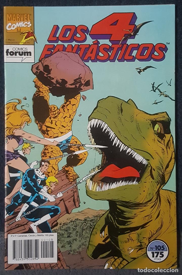 C&oacute;mics: Los 4 FANT&Aacute;STICOS #105 (Forum, 1991) - Foto 1