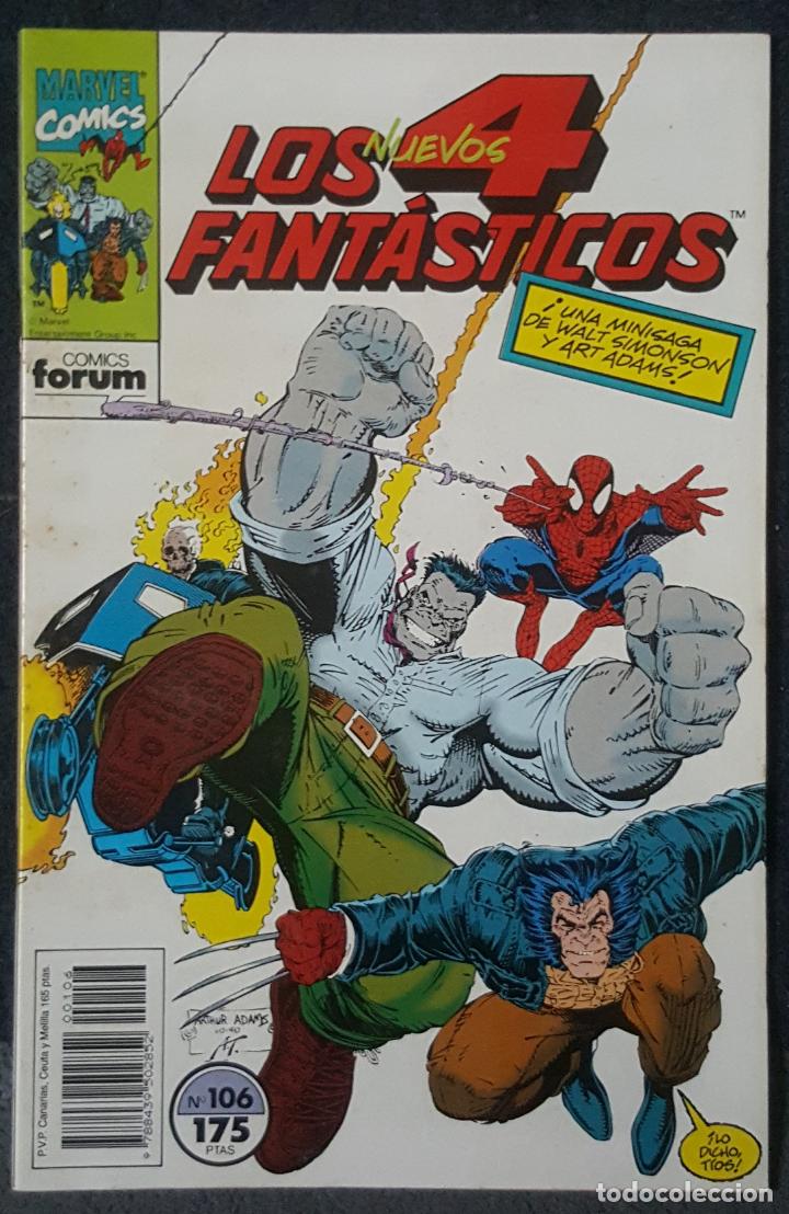 C&oacute;mics: Los 4 FANT&Aacute;STICOS #106 (Forum, 1991) - Foto 1