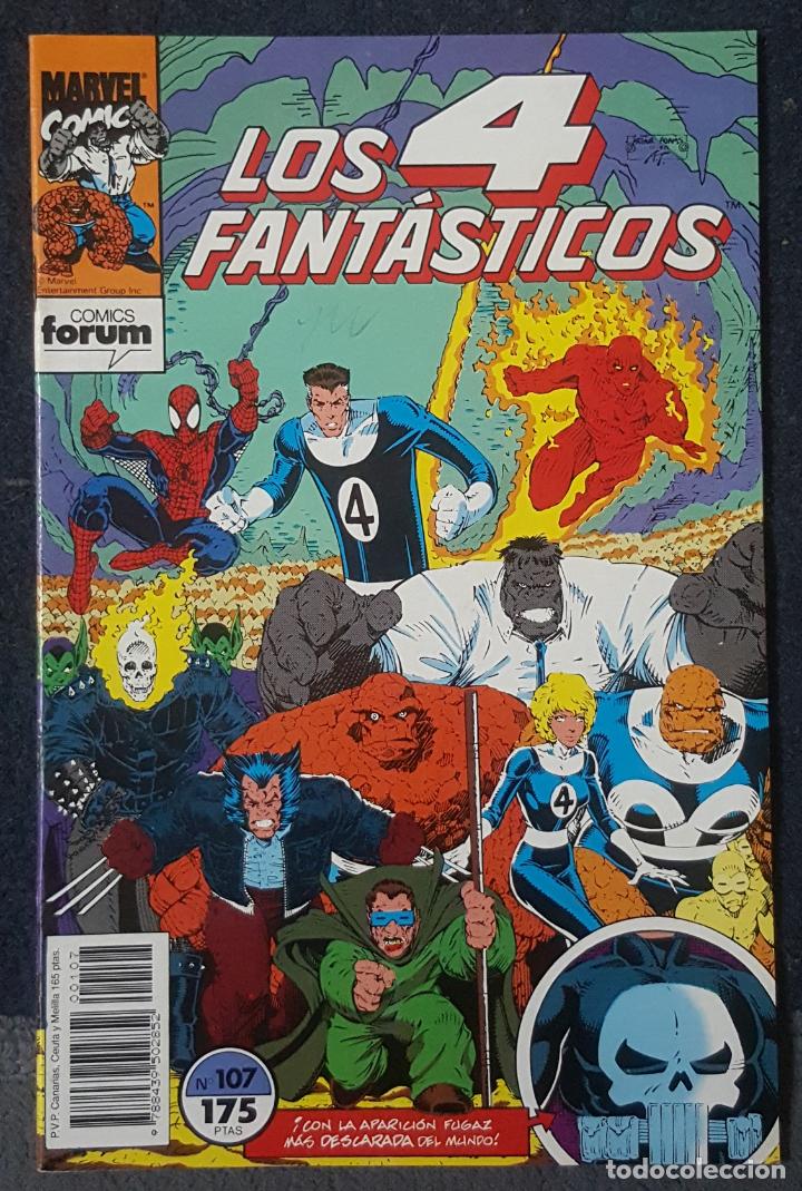 C&oacute;mics: Los 4 FANT&Aacute;STICOS #107 (Forum, 1991) - Foto 1