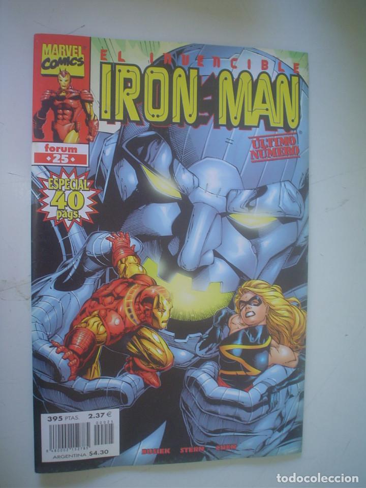 C&oacute;mics: IRON MAN VOL. IV N&ordm; 25 - &Uacute;LTIMO N&Uacute;MERO - Foto 1