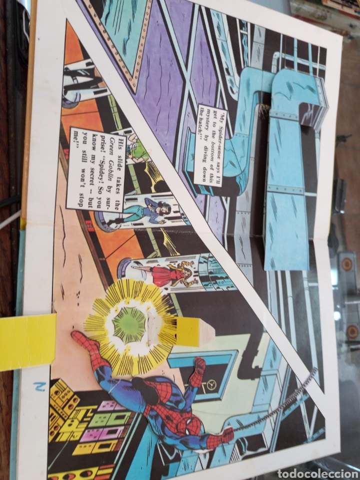 Cómics: SPIDER-MAN. A PICCOLO POP-UP BOOK. 24x17CM. COLOMBIA. 1981 - Foto 5 - 123373647