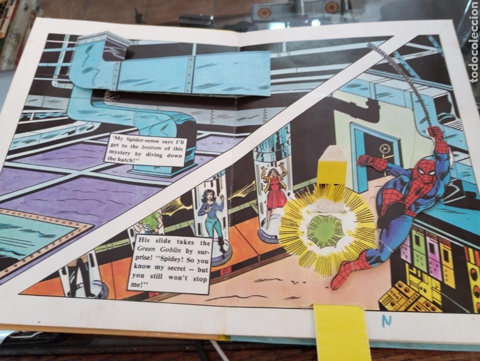 Cómics: SPIDER-MAN. A PICCOLO POP-UP BOOK. 24x17CM. COLOMBIA. 1981 - Foto 6 - 123373647